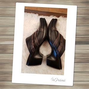 Naot Made in Israel Leather Mules